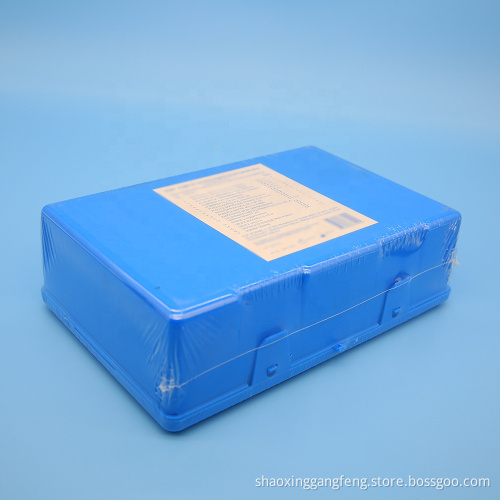 China wholesale blue color storage medical equipment safety first aid kit emergency box